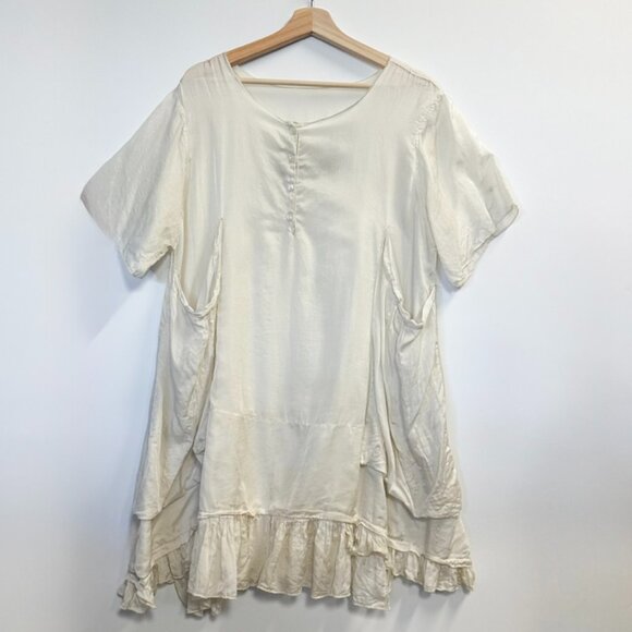 Magnolia Pearl Tunic Short Sleeve Silk Top - Picture 2 of 5